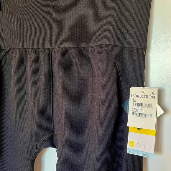 ZELLA High Waist Leggings Yoga + Studio w banded ankle New w Tags - Picture 3 of 13